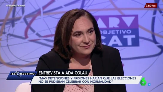Ada Colau en El Objetivo Ada Colau