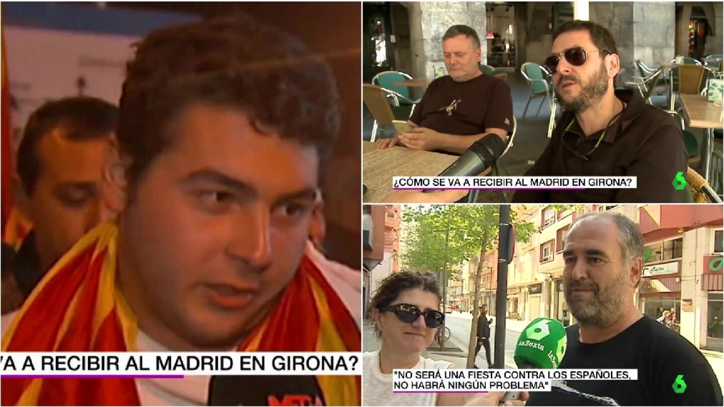 La afici&oacute;n del Girona espera al Real Madrid