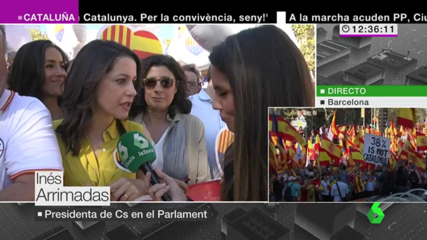 In&eacute;s Arrimadas: "Hay que salir a ganar las elecciones para recuperar la normalidad en nuestras instituciones"