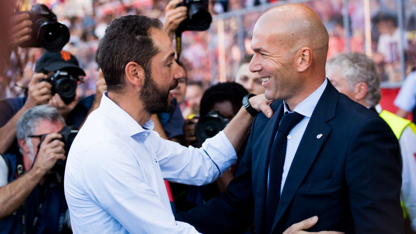 Zidane saluda a Mach&iacute;n