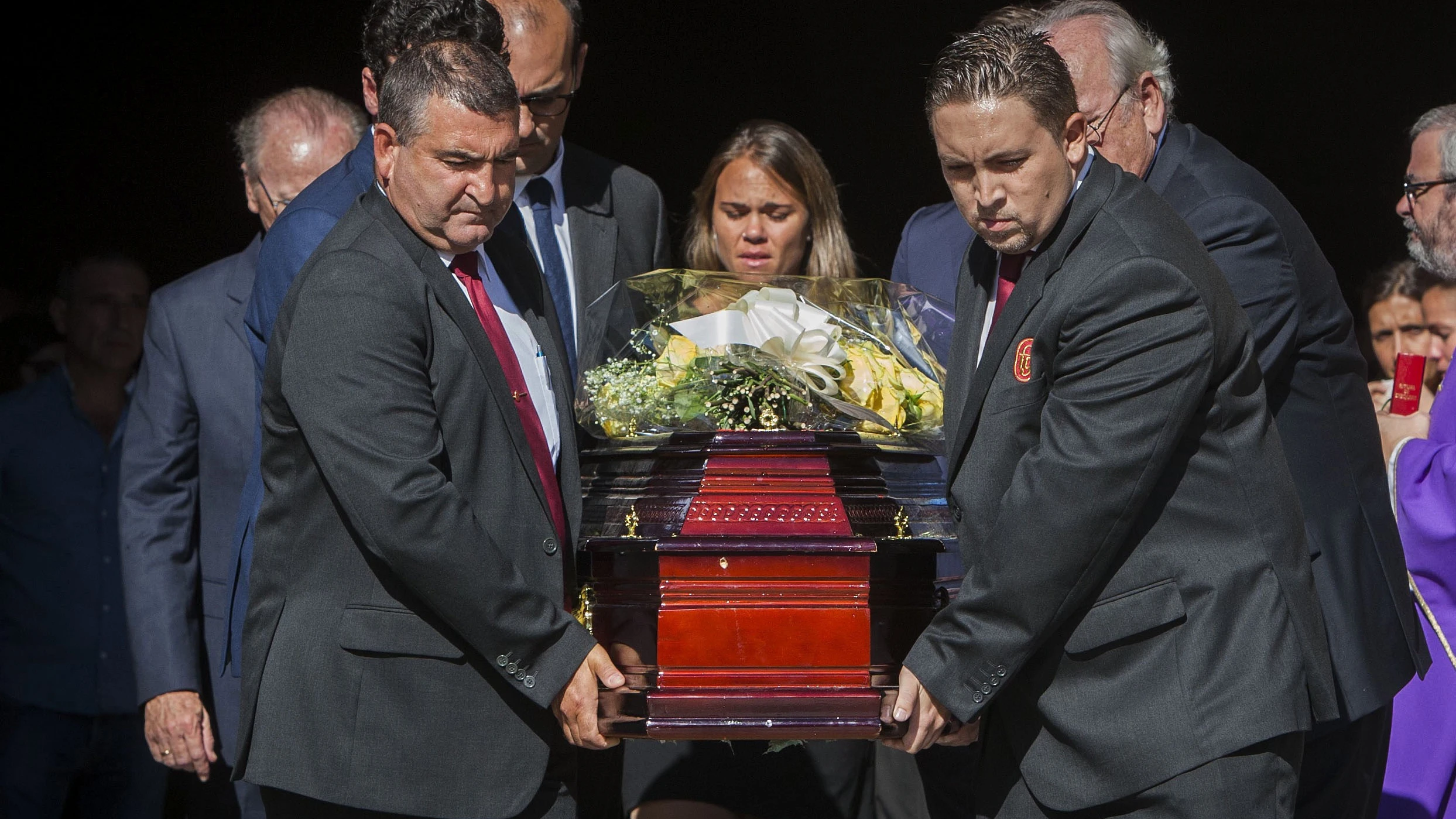 Funeral por la española fallecida en una favela de Brasil