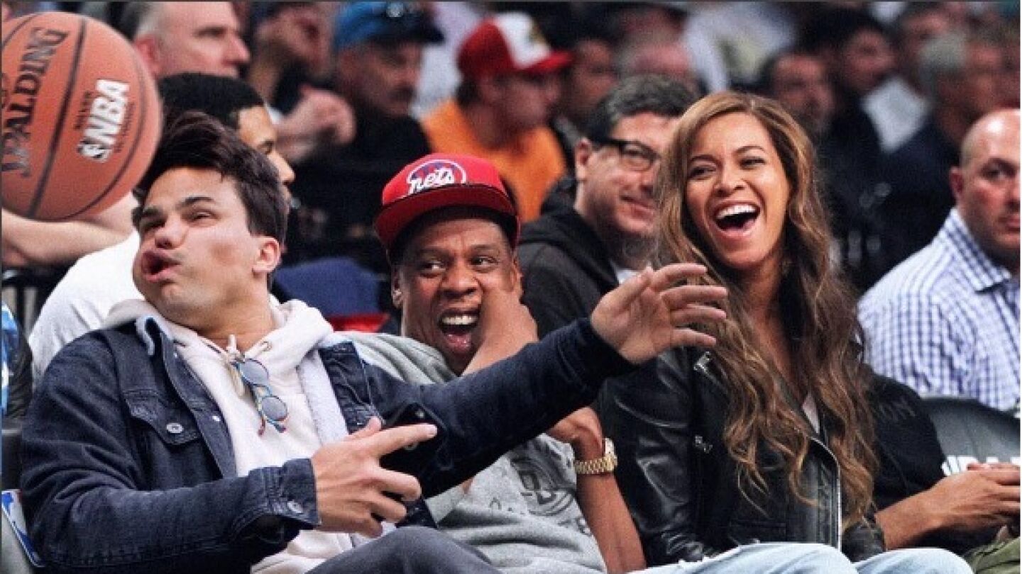 Averagerob con Beyonc&eacute; y Jay Z 