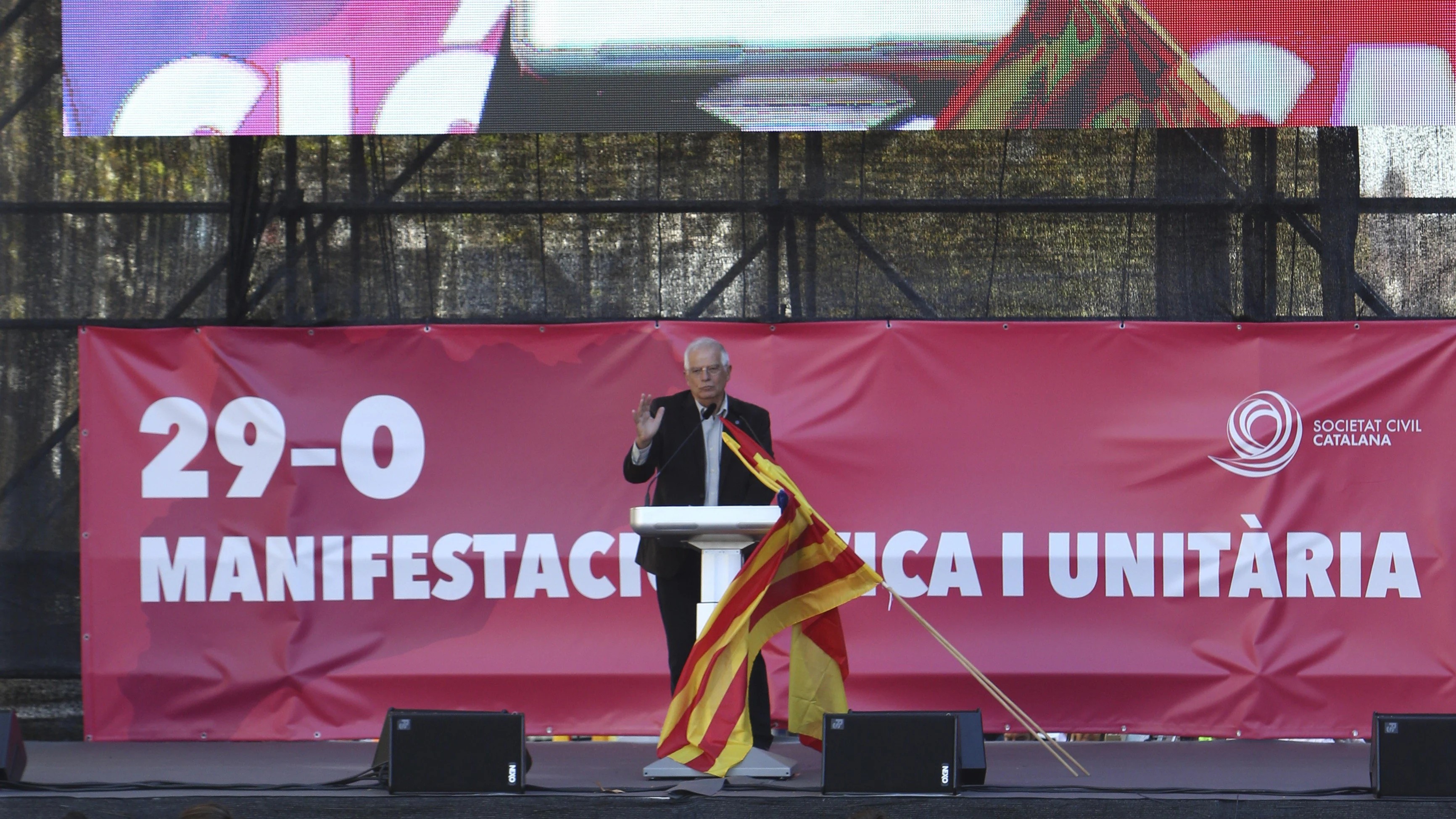 El exministro y expresidente del Parlamento Europeo (PE) Josep Borrell