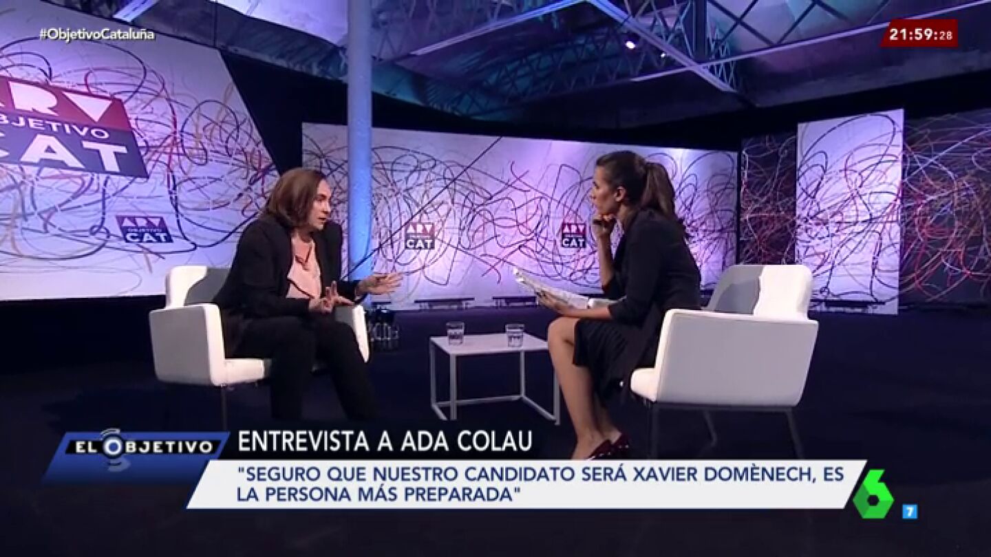 Ada Colau con Ana Pastor
