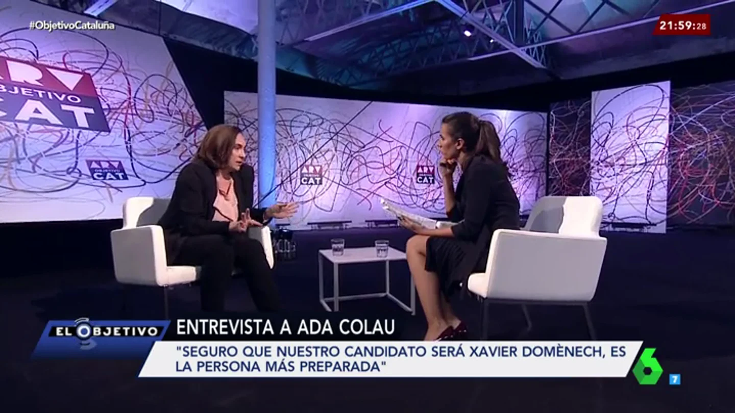 Ada Colau con Ana Pastor Ada Colau con Ana Pastor