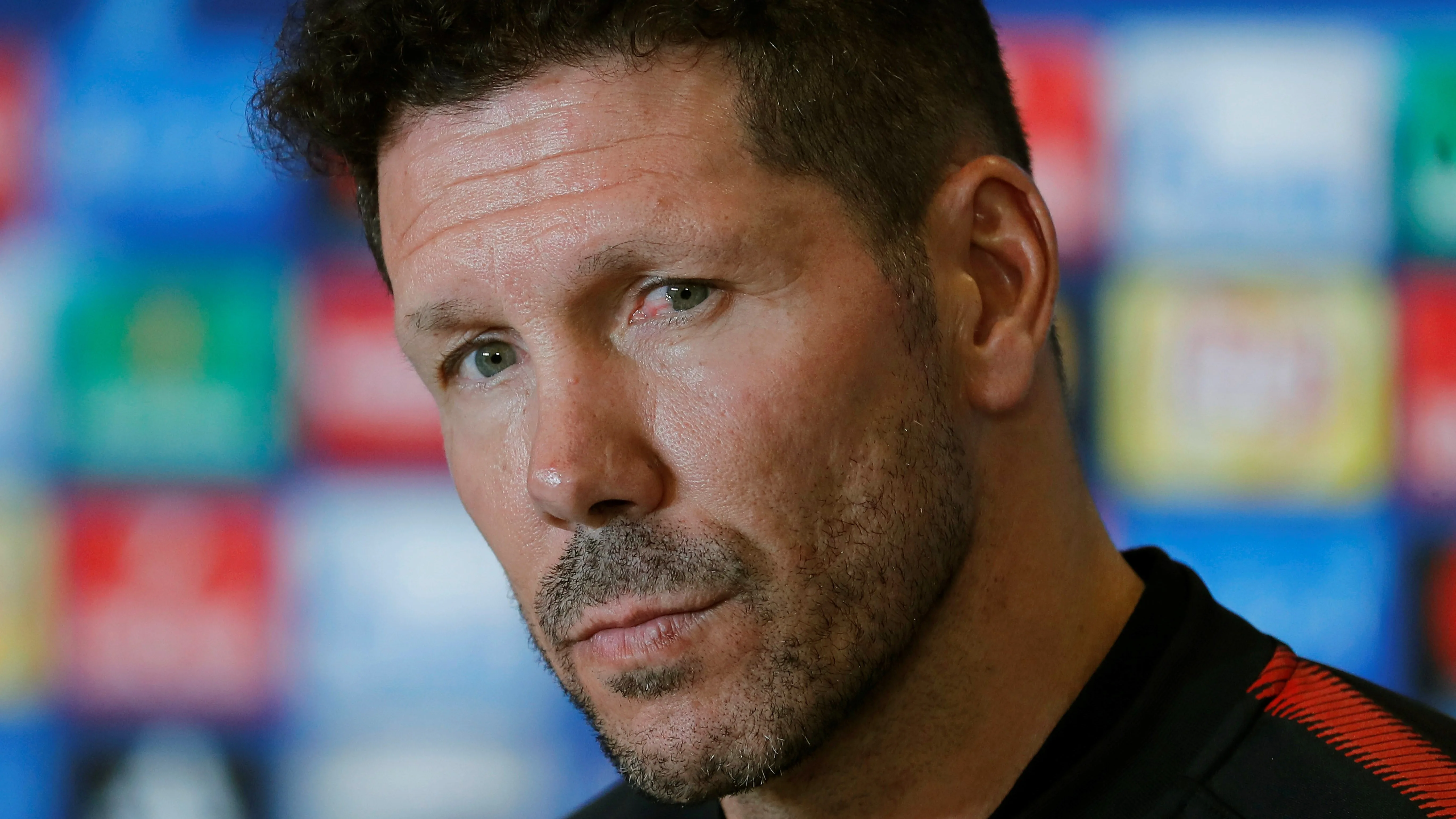 Simeone en rueda de prensa Simeone en rueda de prensa