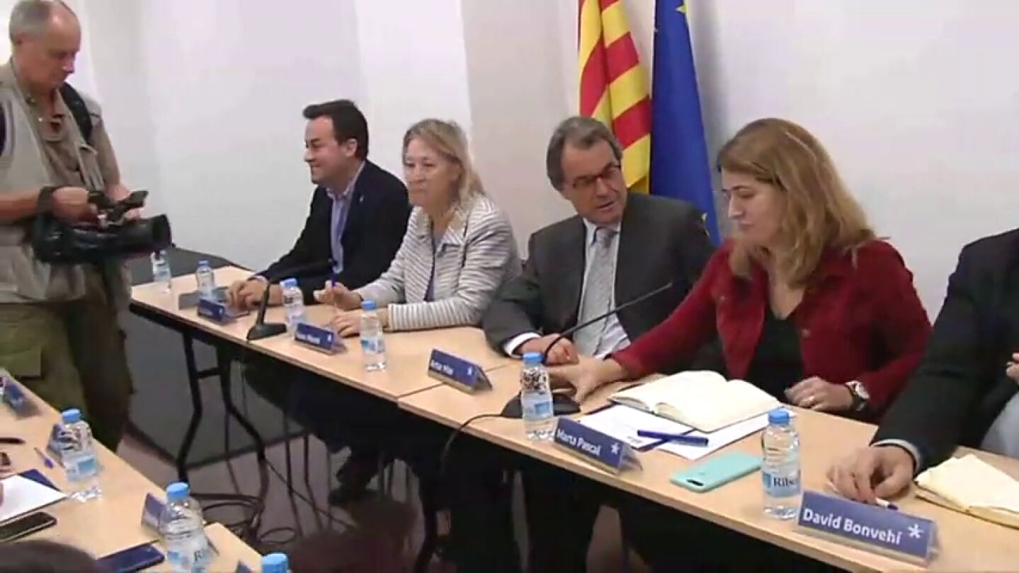 La Ejecutiva del PDeCAT empieza la reuni&oacute;n sin Puigdemont