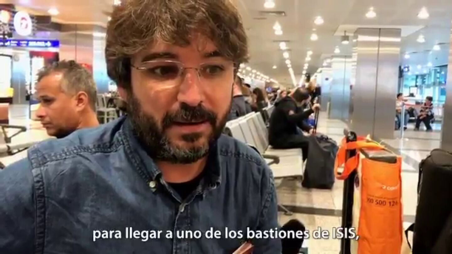 Jordi &Eacute;vole viaja a Raqqa