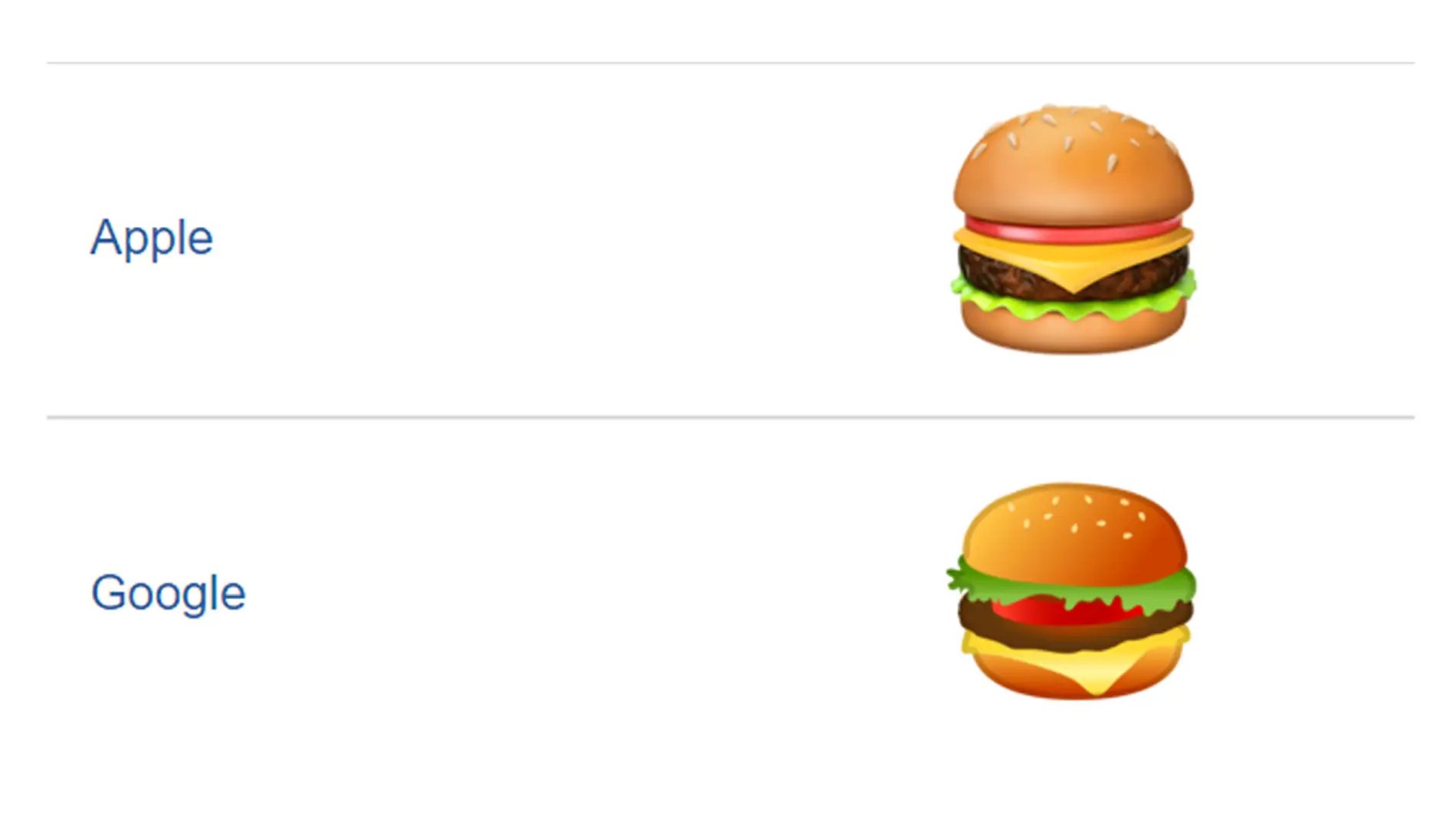 Diferentes tipos de hamburguesa