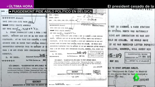 Los archivos desclasificados por el asesinato de Kennedy desvelan que la muerte del presidente se anticipó en Madrid. La dueña de un bar escuchó decir que asesinarían Kennedy el 22 de noviembre, como así sucedió Los archivos desclasificados por el asesinato de Kennedy desvelan que la muerte del presidente se anticipó en Madrid. La dueña de un bar escuchó decir que asesinarían Kennedy el 22 de noviembre, como así sucedió