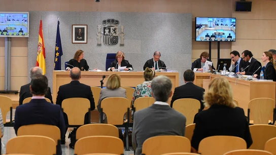 Vista del juicio en la Audiencia Nacional contra la antigua cúpula de Abengoa Vista del juicio en la Audiencia Nacional contra la antigua cúpula de Abengoa