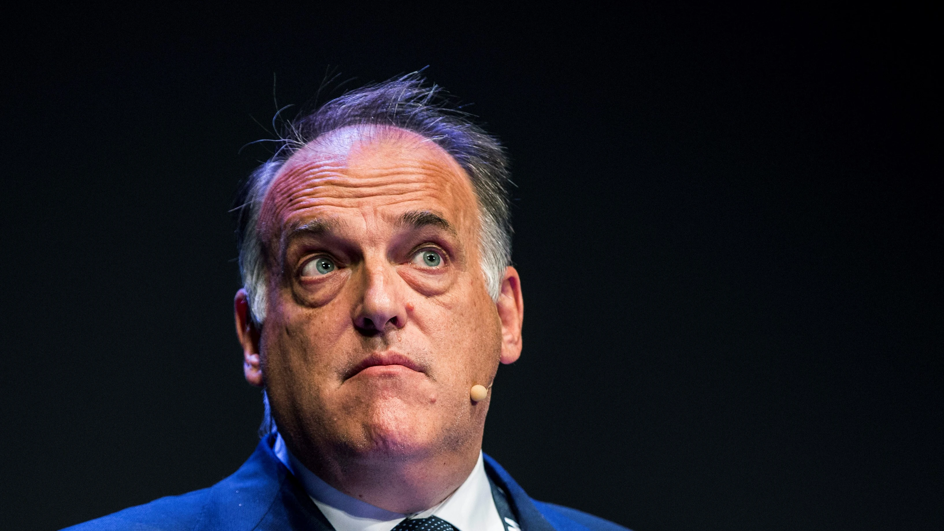 El presidente de LaLiga, Javier Tebas