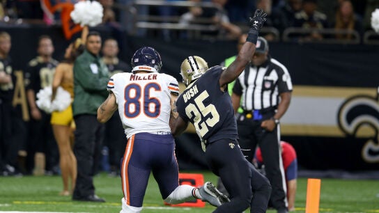 Zach Miller, en el momento de su escalofriante lesi&oacute;n