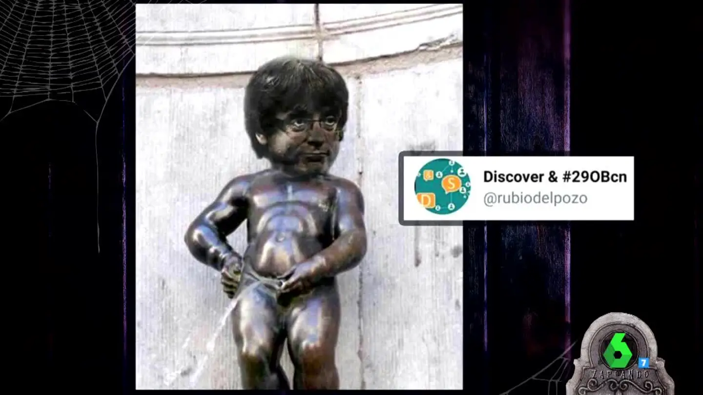 El meme de Puigdemont que más triunfa en las redes sociales El meme de Puigdemont que más triunfa en las redes sociales