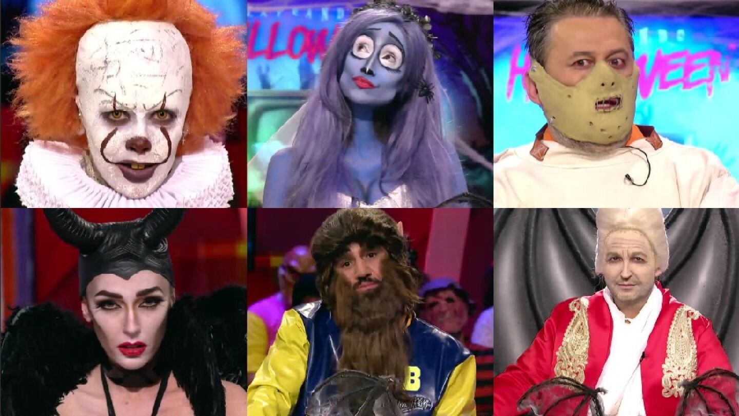 Los personajes m&aacute;s terror&iacute;ficos de la pantalla llegan a Zapeando