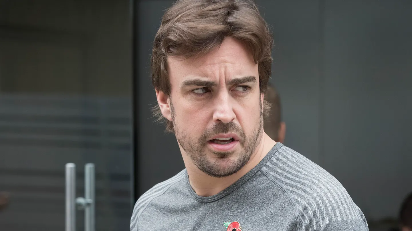 Fernando Alonso, en Interlagos Fernando Alonso, en Interlagos