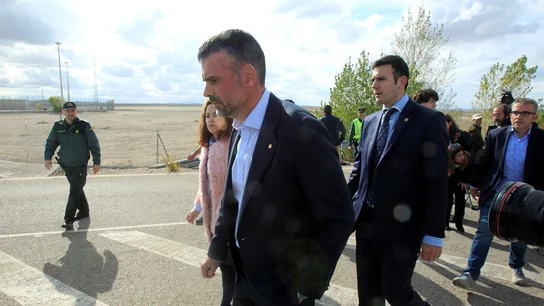 El exconseller Santi Vila a su salida de prisión El exconseller Santi Vila a su salida de prisión