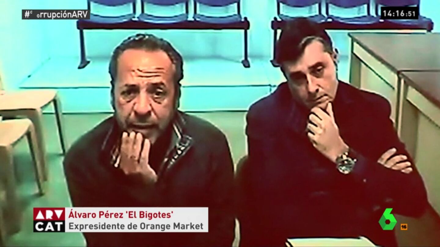 &Aacute;lvaro P&eacute;rez El Bigotes durante el juicio de G&uuml;rtel