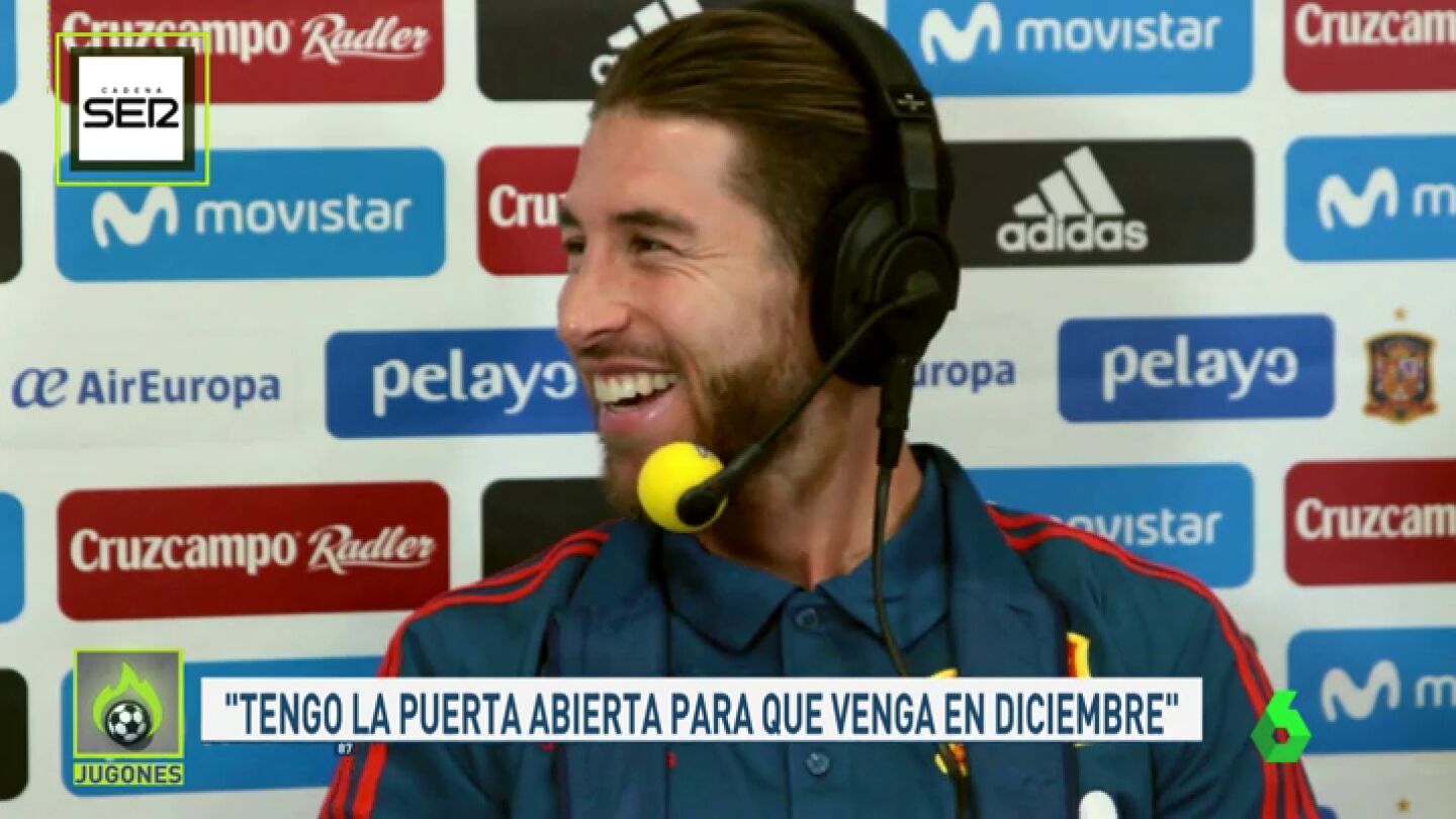 Ramos: "&iquest;Neymar al Madrid? A m&iacute; me gusta tener a los mejores y Neymar es uno de ellos"