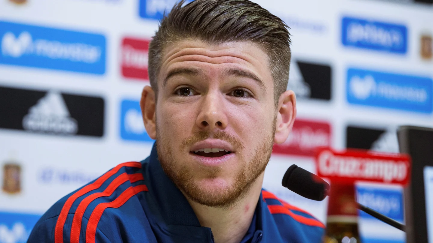 Alberto Moreno, en una rueda de prensa Alberto Moreno, en una rueda de prensa