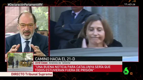 Jordi Casas, analista de laSexta Jordi Casas, analista de laSexta