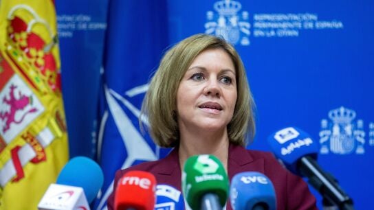 La ministra espa&ntilde;ola de Defensa, Mar&iacute;a Dolores de Cospedal