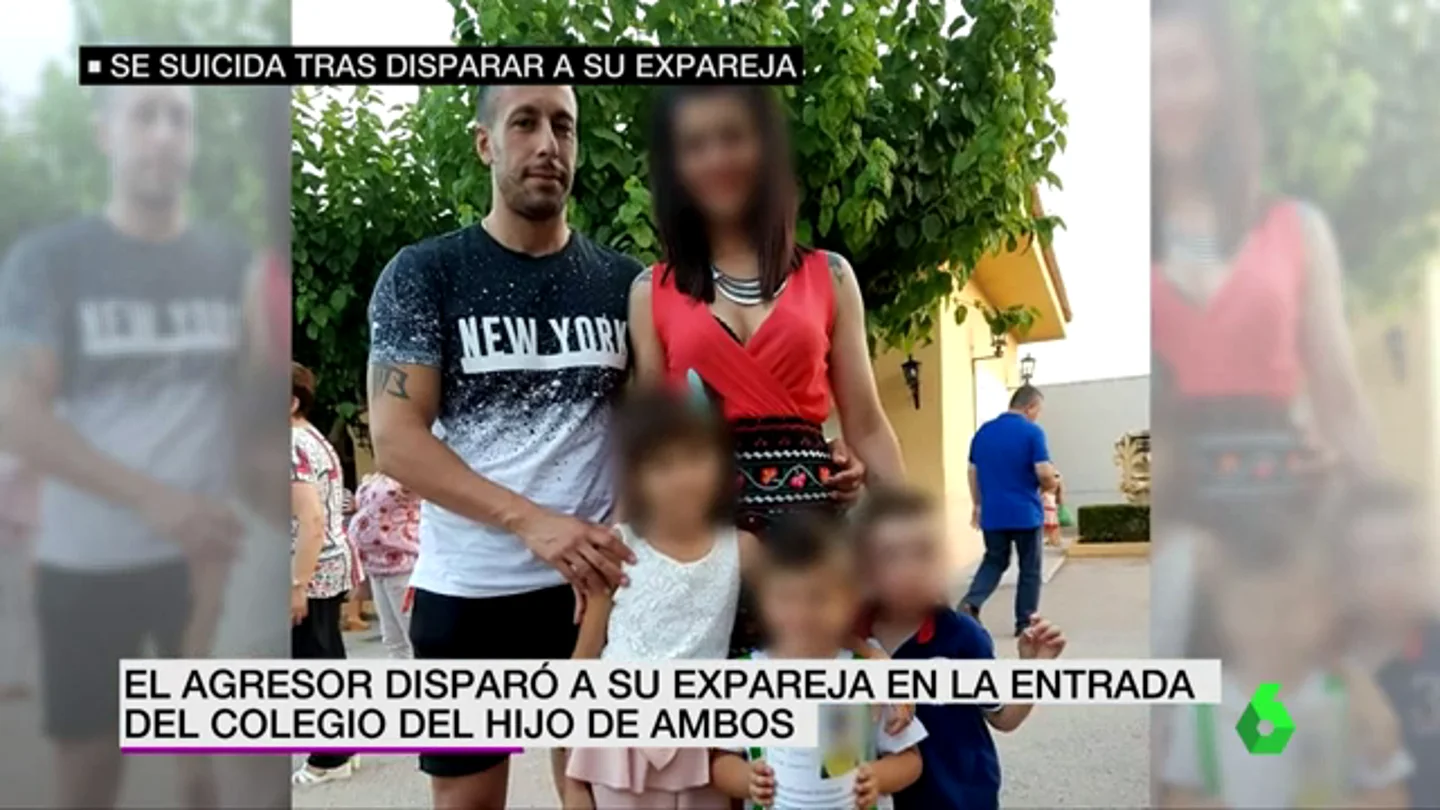 La mujer tiroteada en Elda junto a su expareja e hijo La mujer tiroteada en Elda junto a su expareja e hijo