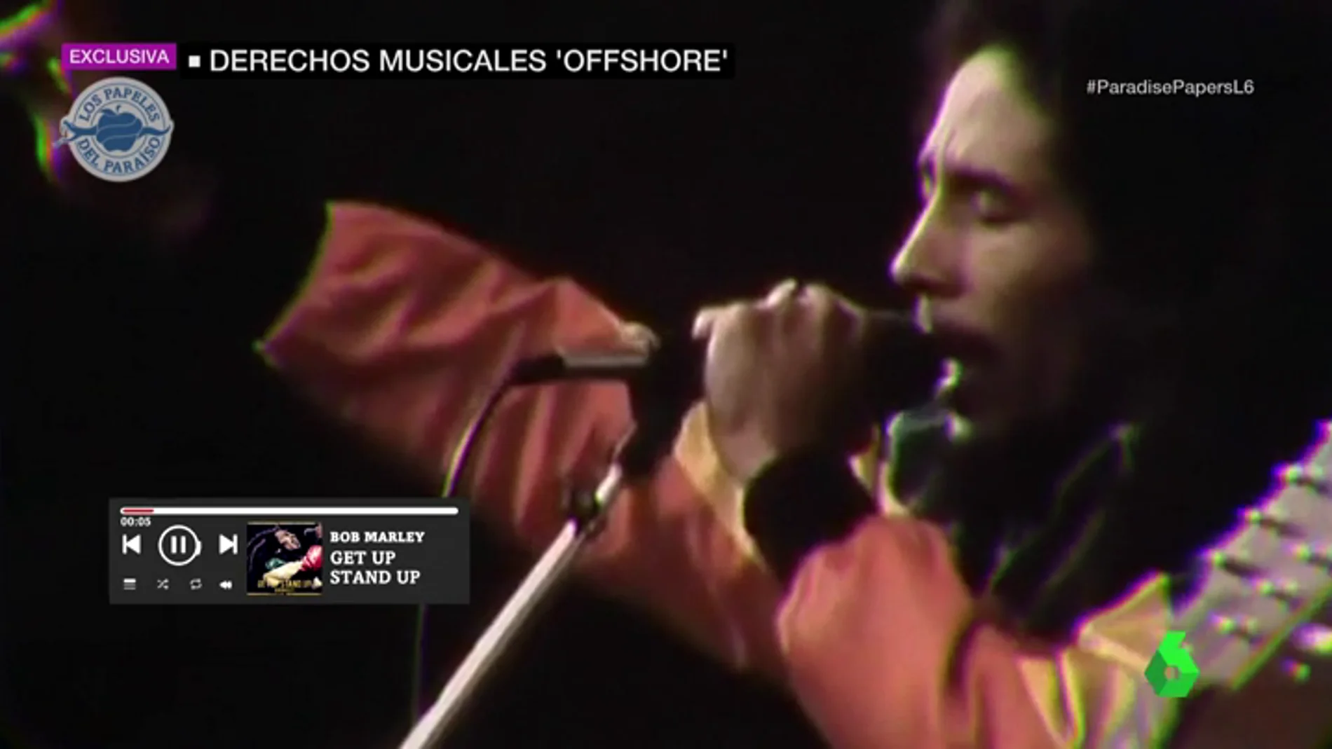 Bob Marley, Duke Ellington o John Denver, víctimas de una 'playlist offshore' de más de 26.000 canciones