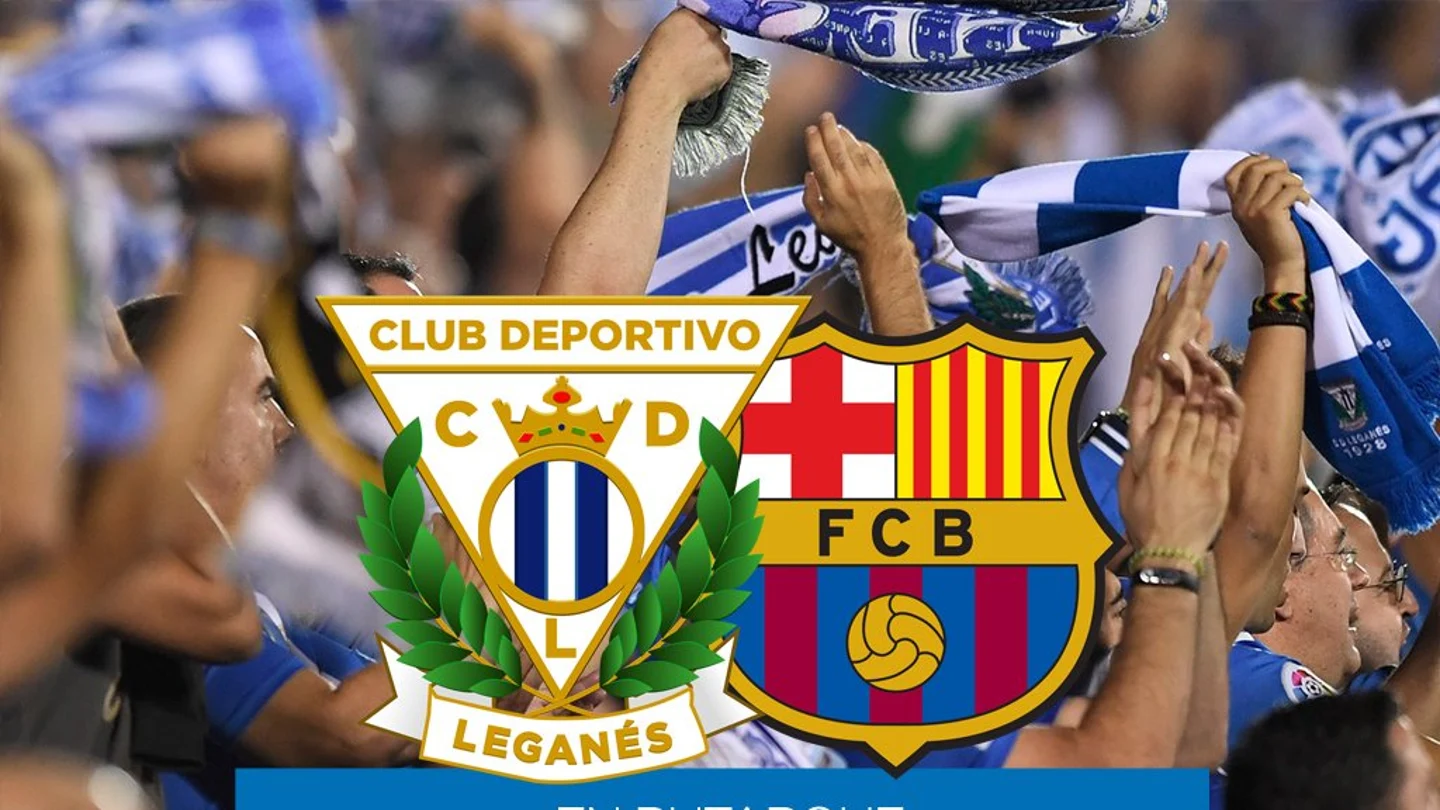 El cartel del Leganés para el partido ante el Barça: "Botarem" El cartel del Leganés para el partido ante el Barça: "Botarem"