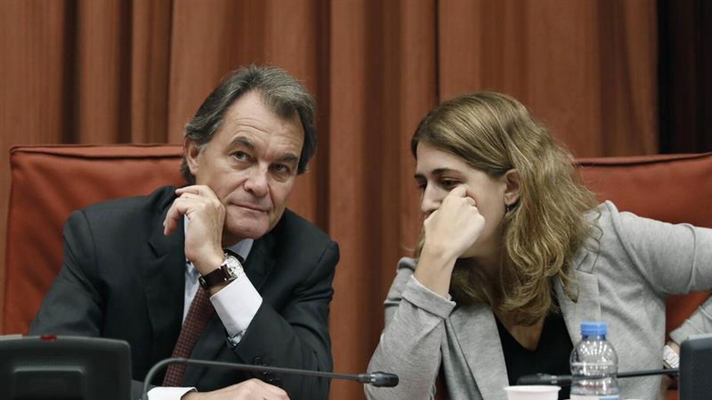Artur Mas y Marta Pascal