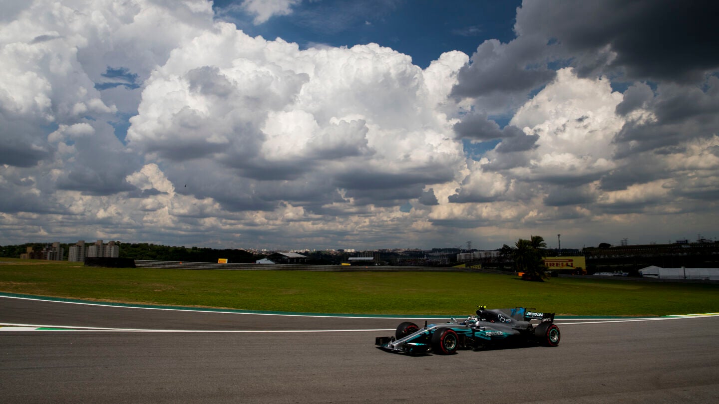 Valtteri Bottas, en el circuito de Interlagos en Brasil