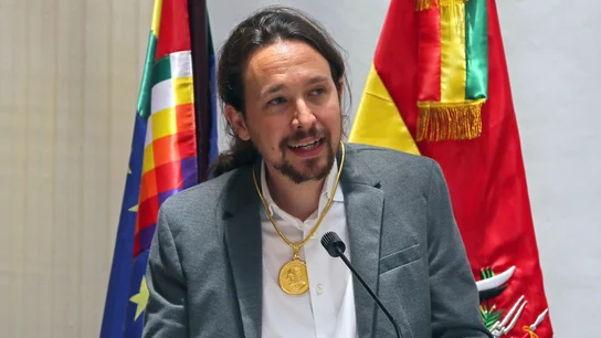 El secretario general del partido Podemos, Pablo Iglesias El secretario general del partido Podemos, Pablo Iglesias
