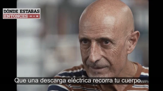 Hombre al que le aplicaron descargas eléctricas Hombre al que le aplicaron descargas eléctricas