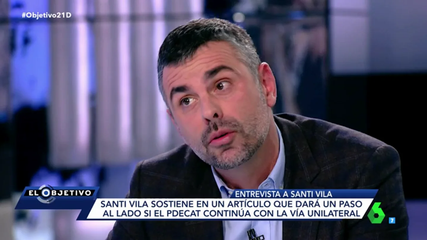Santi Vila, en El Objetivo Santi Vila, en El Objetivo