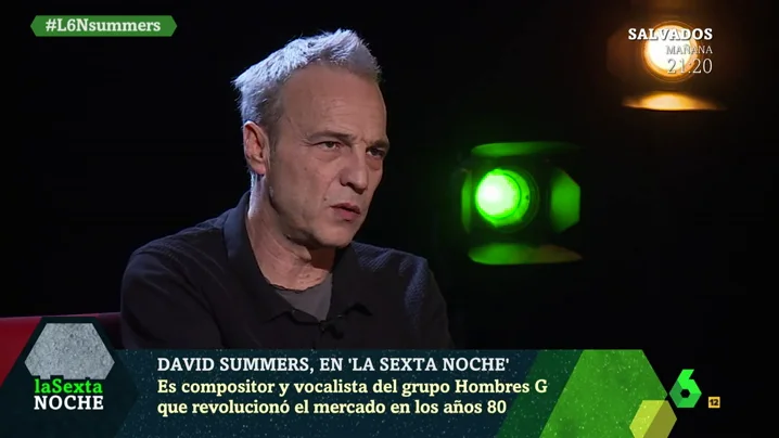 David Summers, en laSexta Noche