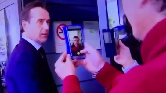 El selfie m&aacute;s surrealista con Lopetegui de por medio