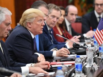 Donald Trump en la cumbre del APEC Donald Trump en la cumbre del APEC