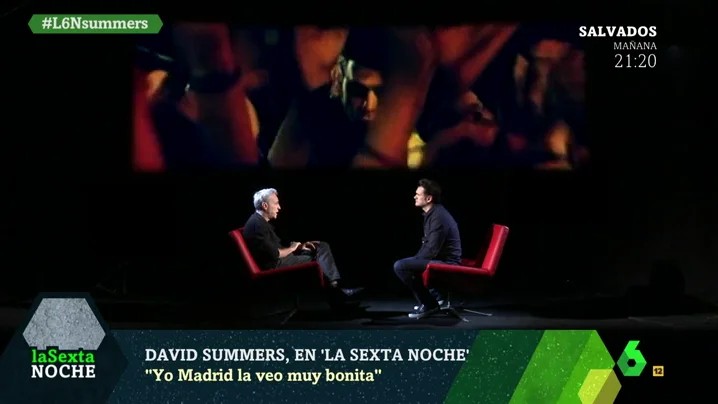 David Summers, en laSexta Noche