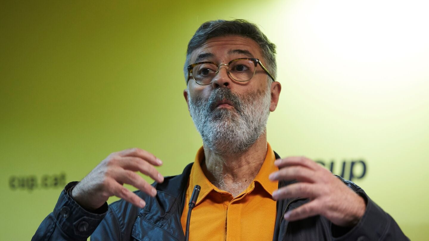 Carles Riera, diputado de la CUP