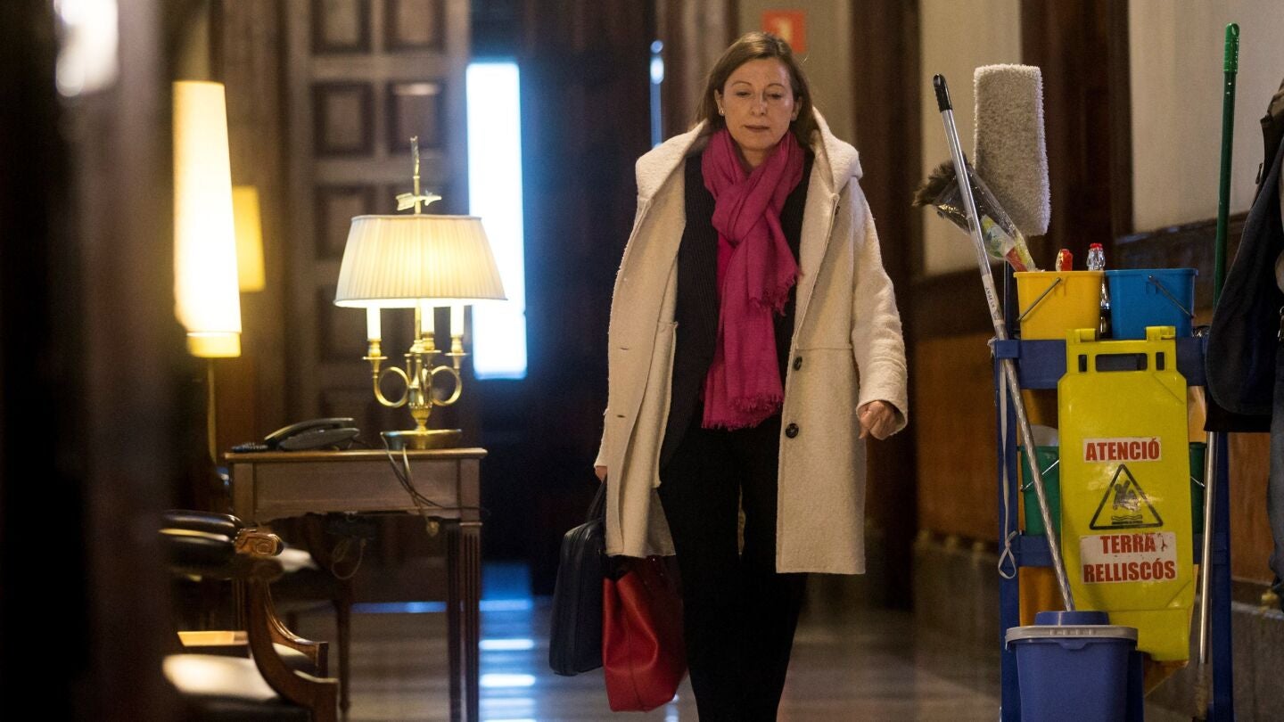 La presidenta del Parlament, Carme Forcadell