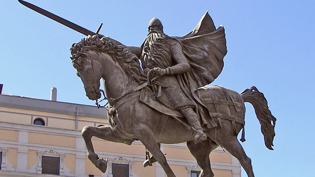 Estatua de El Cid Campeador en Burgos