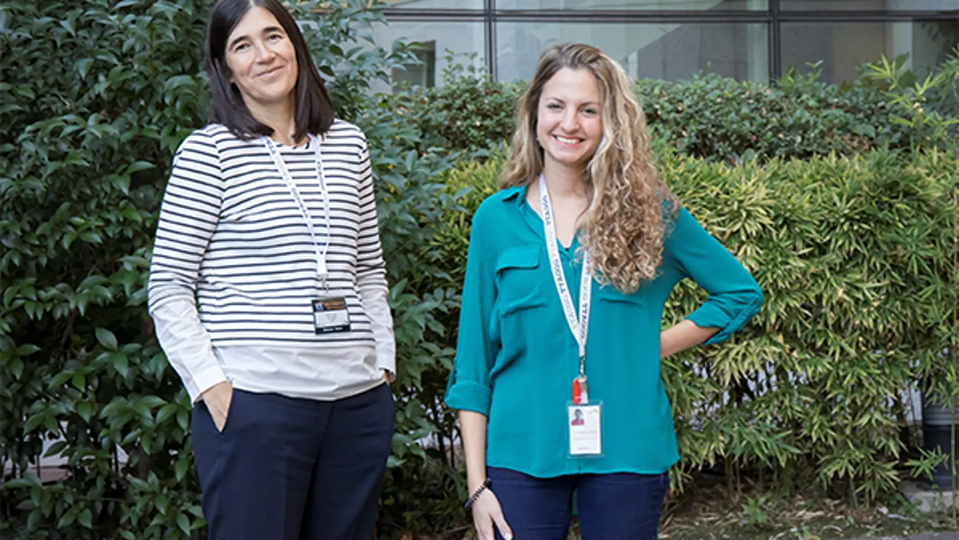 Maria A. Blasco y Leire Bejarano