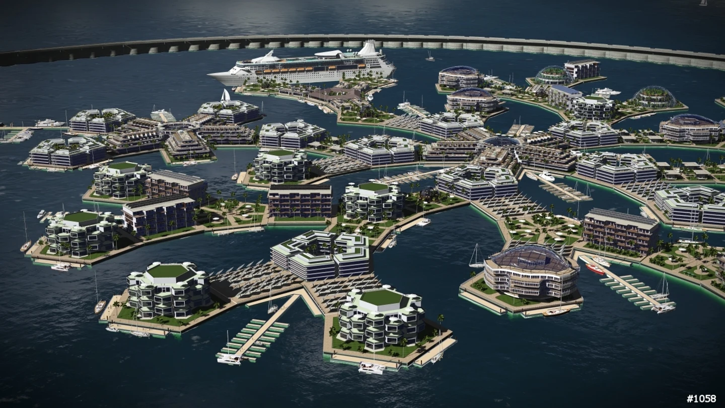 Ciudad flotante Seasteading Institute