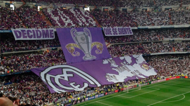 En el Santiago Bernabéu, el Real Madrid recibió a los rojiblancos recordándoles las derrotas en las dos finales de Champions League.