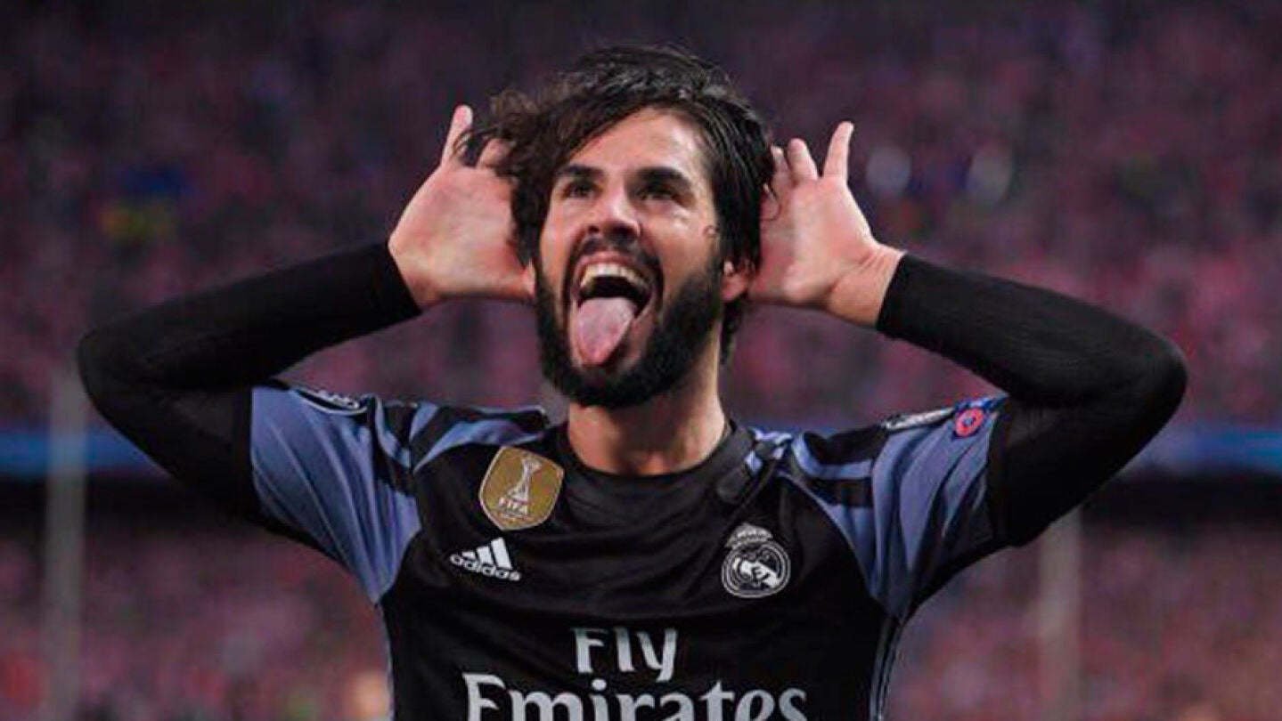Isco saca la lengua al Calder&oacute;n
