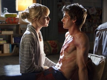 Emma Stone y Andrew Garfield Emma Stone y Andrew Garfield