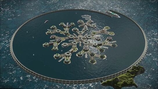 Proyecto de pa&iacute;s flotante en la Polinesia Francesa