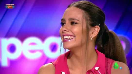 Cristina Pedroche recuerda emocionada su saque de honor del Rayo Vallecano Cristina Pedroche recuerda emocionada su saque de honor del Rayo Vallecano
