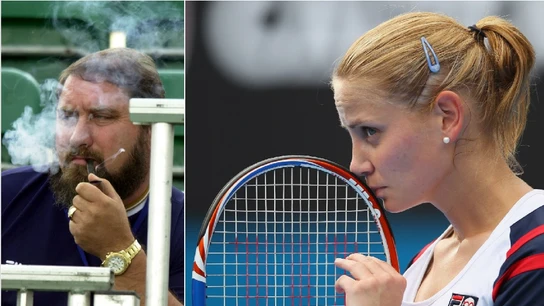 Damir Dokic y Jelena Dokic Damir Dokic y Jelena Dokic