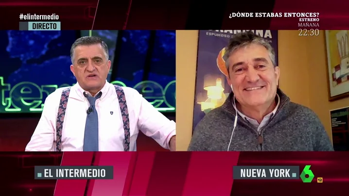 El Gran Wyoming y Guillermo Fesser